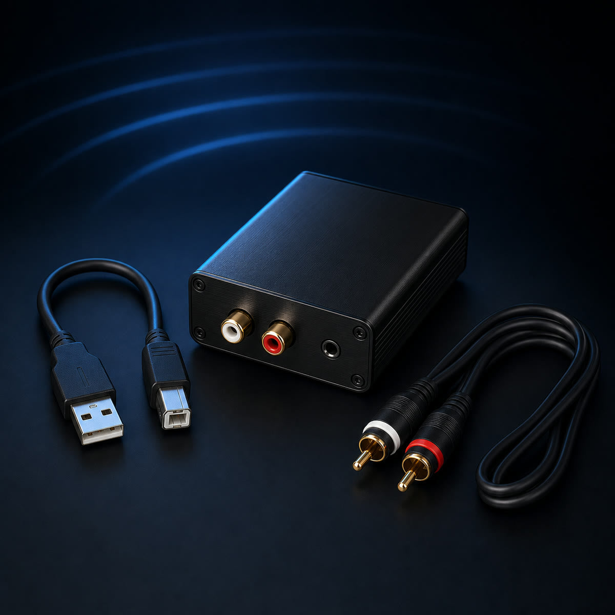 Optional USB DAC for upgraded audio output